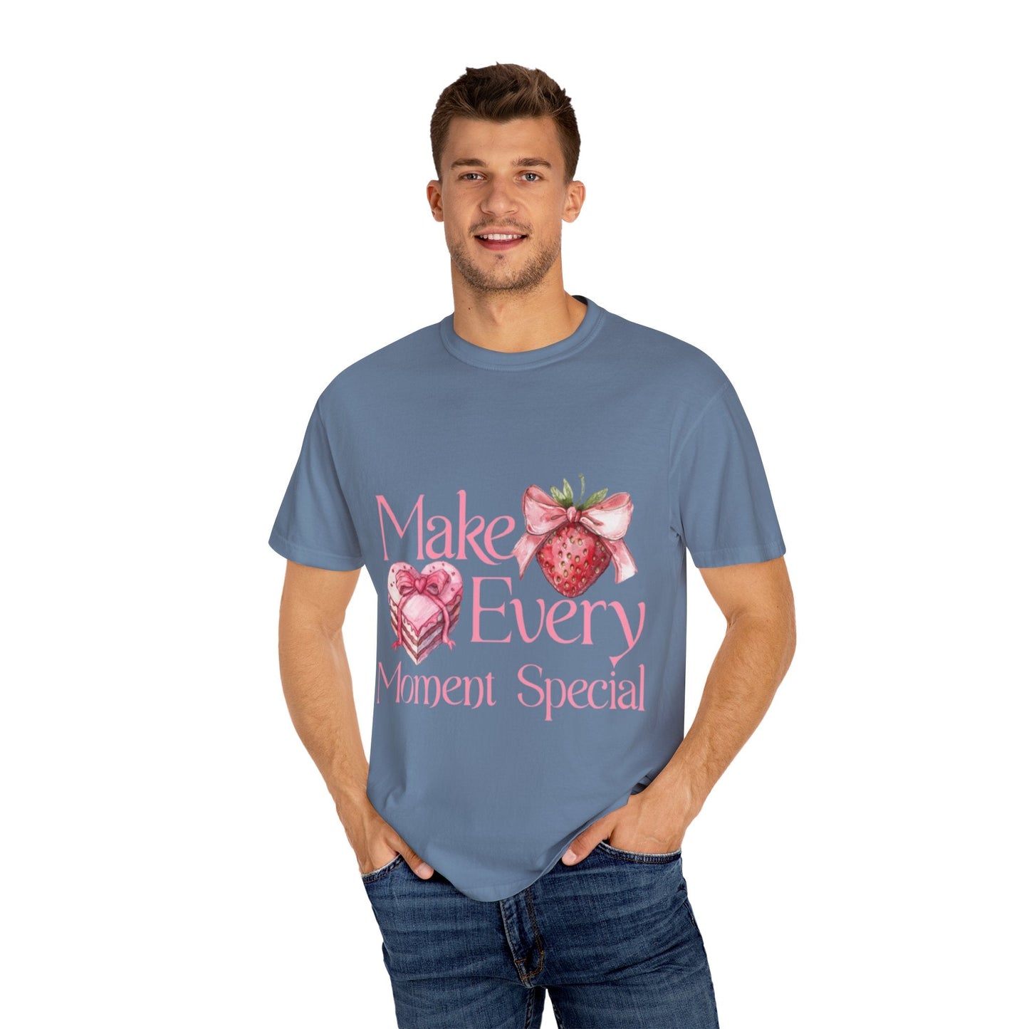Strawberry Heart T-Shirt | Cute Design Gift for Love and Celebrations Printify
