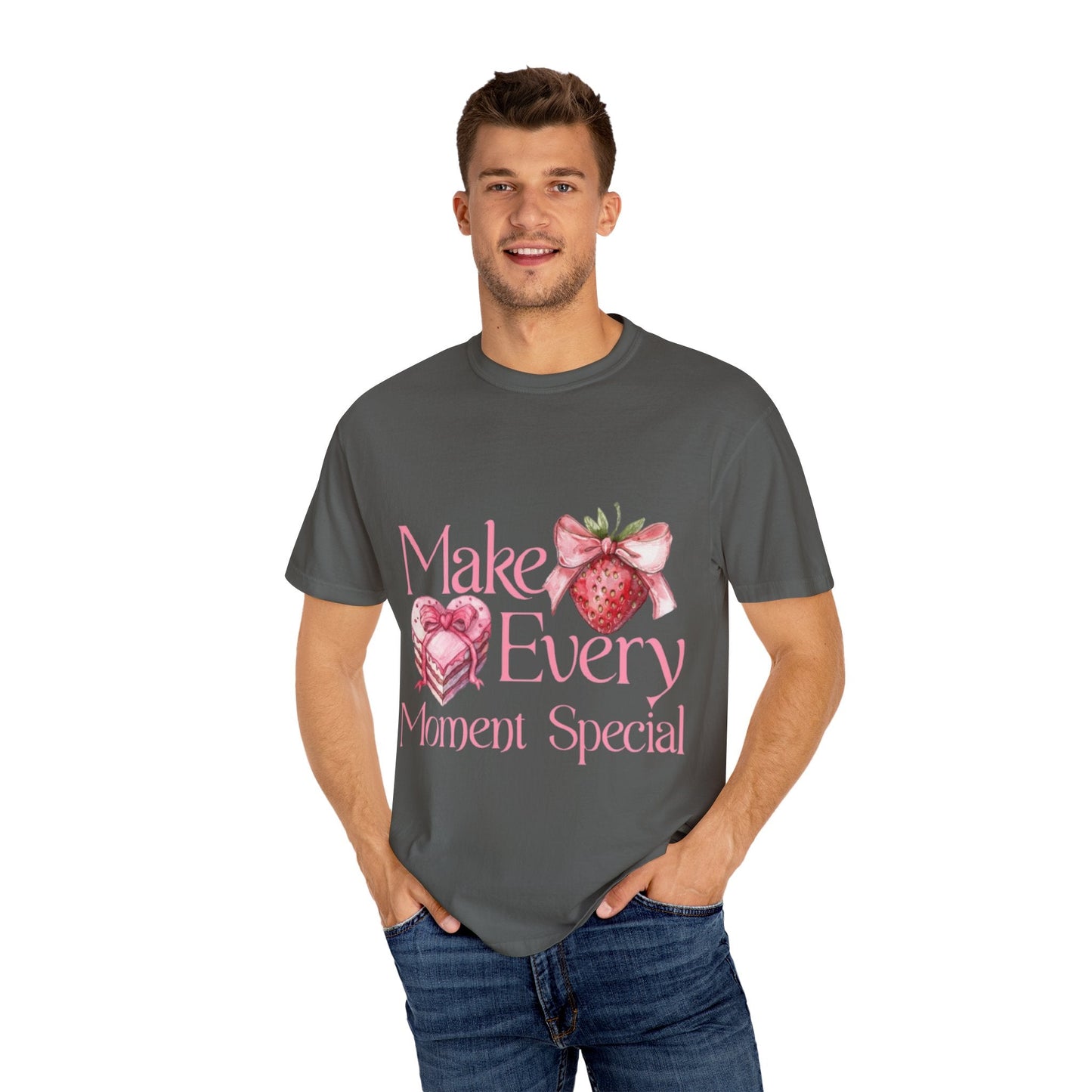 Strawberry Heart T-Shirt | Cute Design Gift for Love and Celebrations Printify