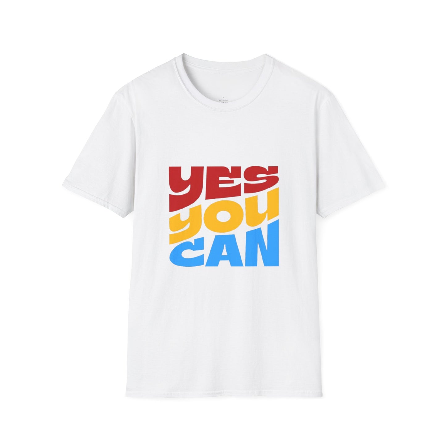 Graphic T-Shirt - 'YES YOU CAN' Tee
