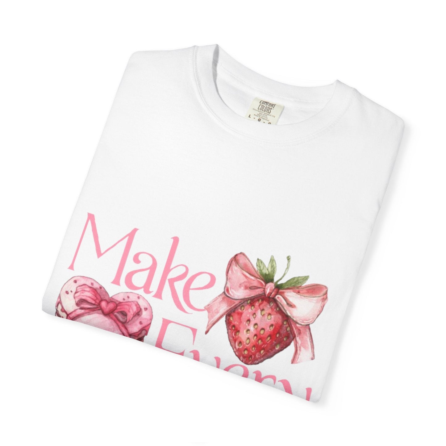 Strawberry Heart T-Shirt | Cute Design Gift for Love and Celebrations Printify