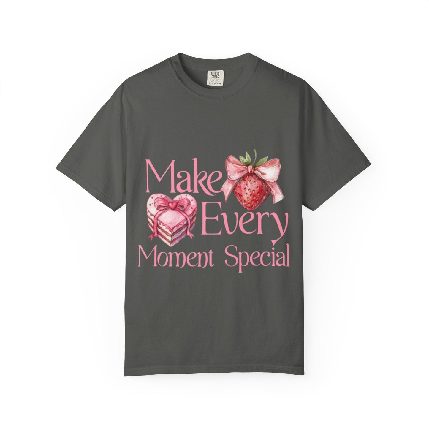Strawberry Heart T-Shirt | Cute Design Gift for Love and Celebrations Printify