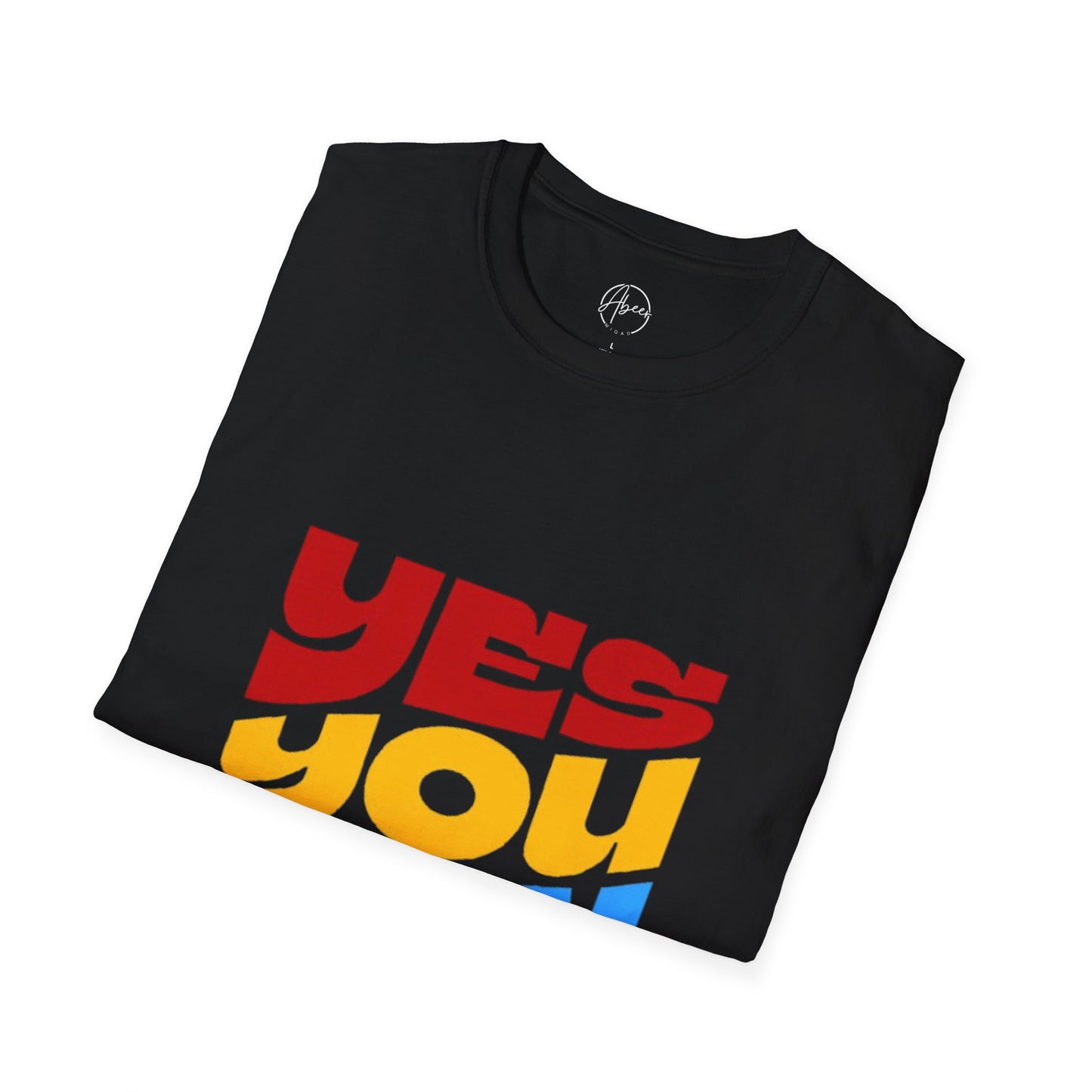Graphic T-Shirt - 'YES YOU CAN' Tee