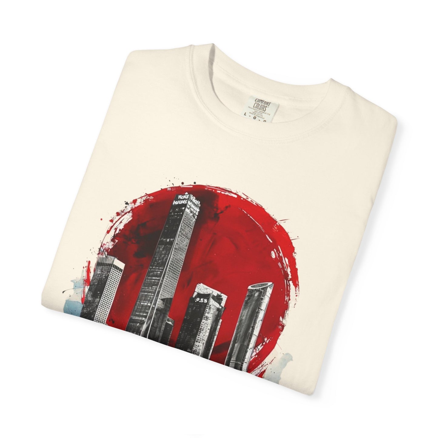 Los Angeles Skyline Unisex Garment-Dyed T-Shirt