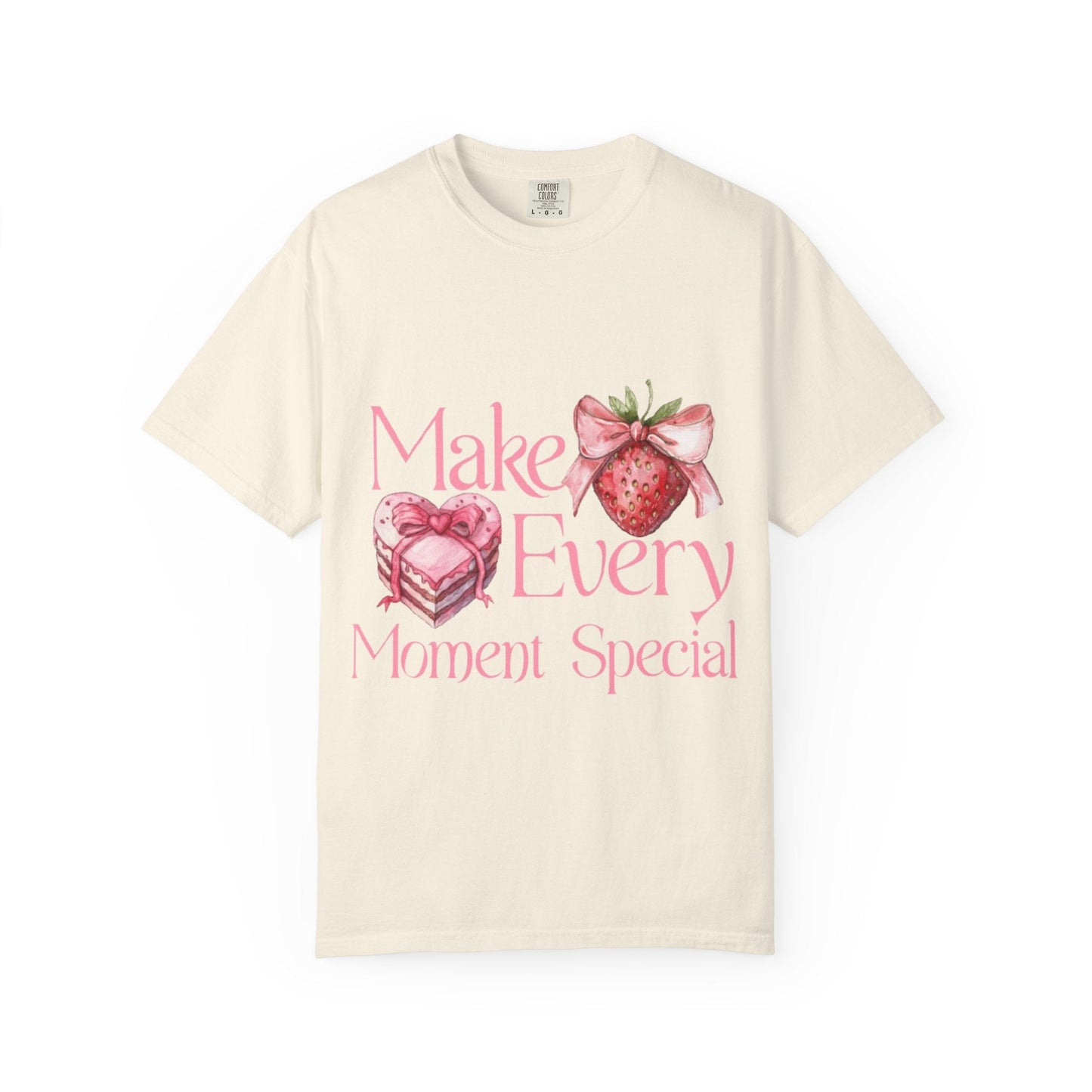 Strawberry Heart T-Shirt | Cute Design Gift for Love and Celebrations Printify