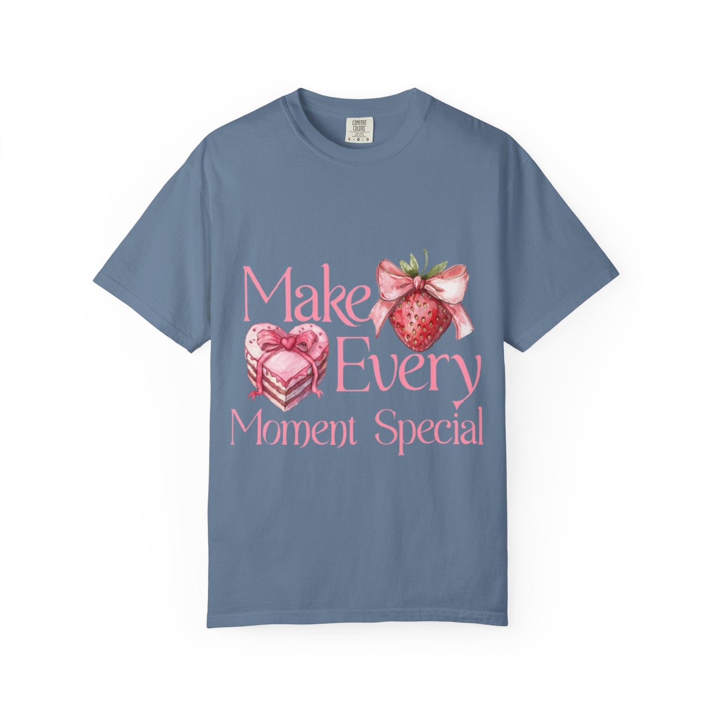 Strawberry Heart T-Shirt | Cute Design Gift for Love and Celebrations Printify
