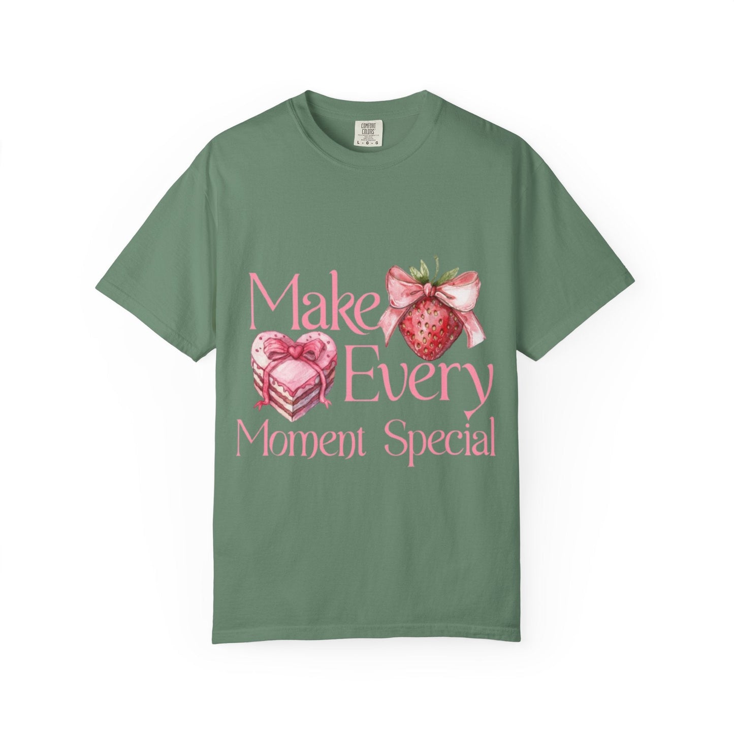 Strawberry Heart T-Shirt | Cute Design Gift for Love and Celebrations Printify
