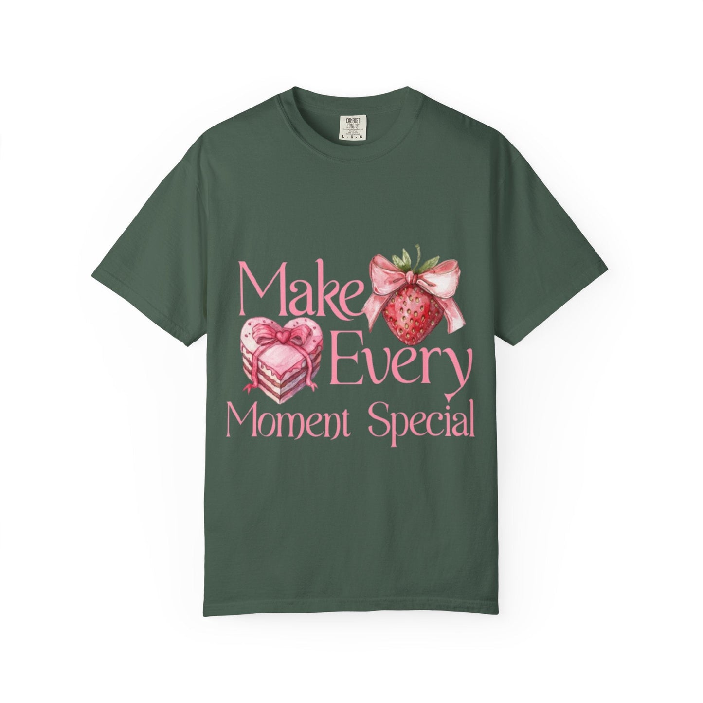 Strawberry Heart T-Shirt | Cute Design Gift for Love and Celebrations Printify