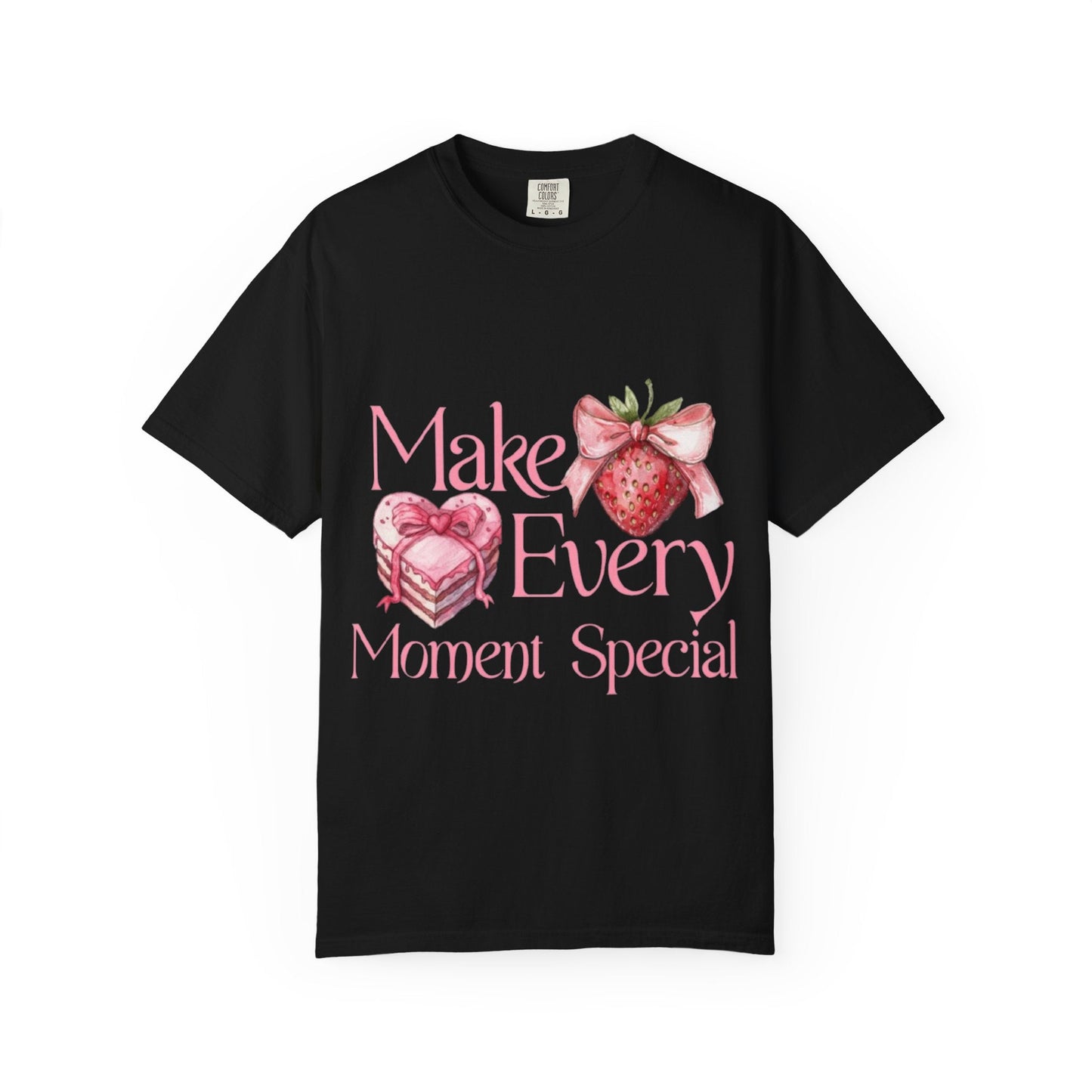 Strawberry Heart T-Shirt | Cute Design Gift for Love and Celebrations Printify
