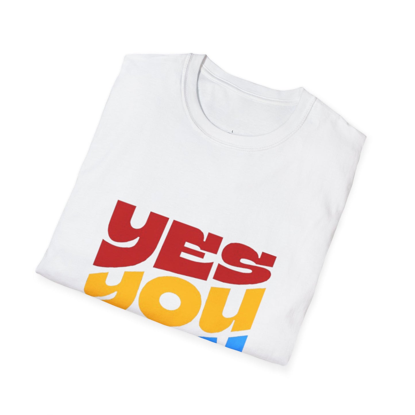 Graphic T-Shirt - 'YES YOU CAN' Tee
