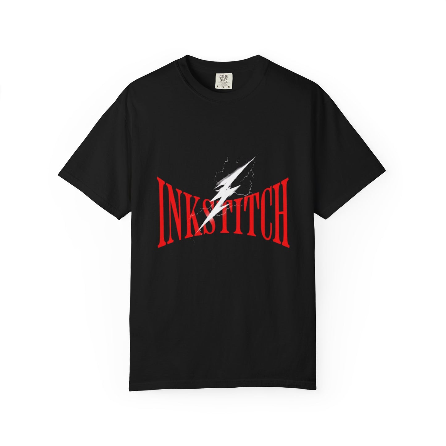 Garment-Dyed Unisex T-Shirt - Bold 'INKSTITCH' Design