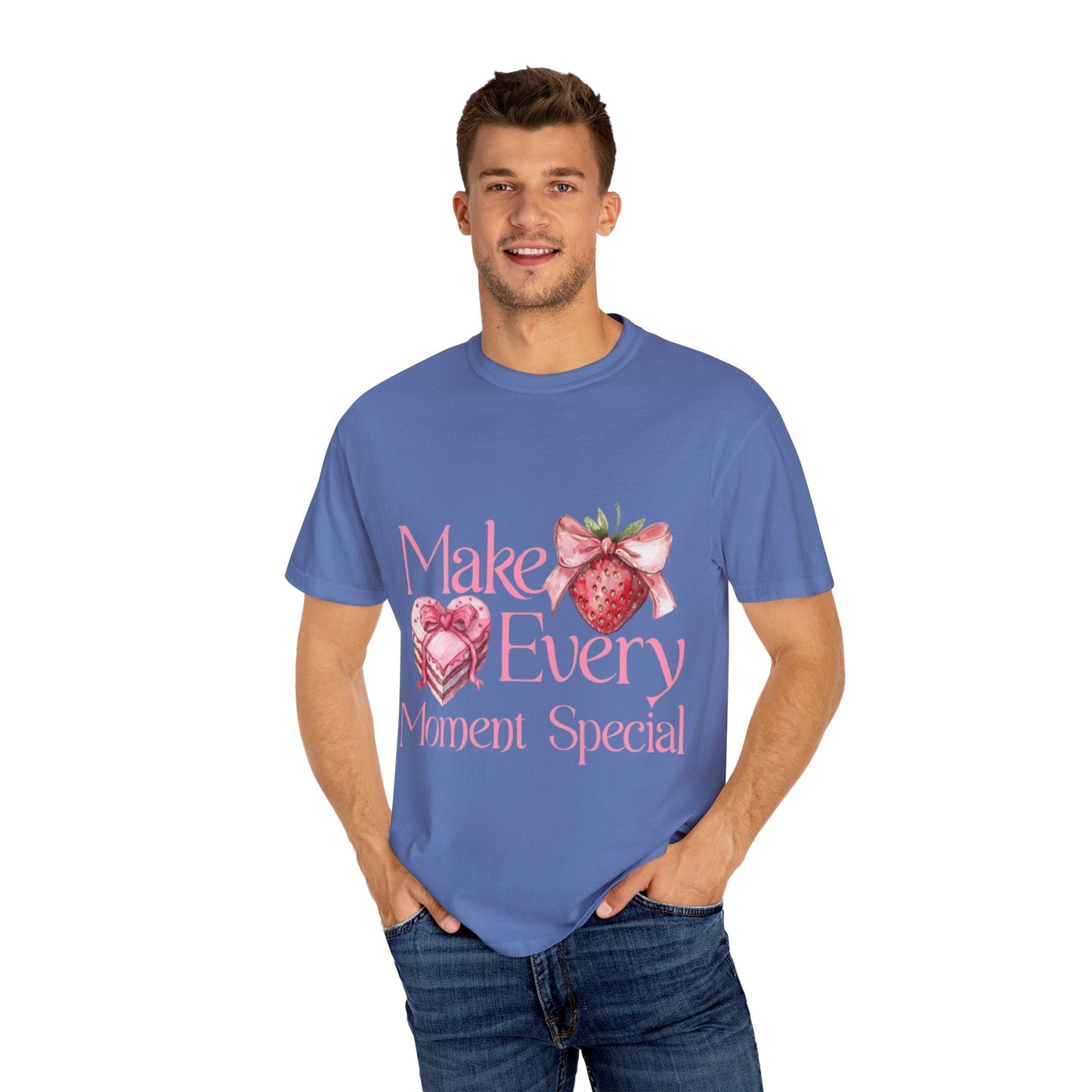 Strawberry Heart T-Shirt | Cute Design Gift for Love and Celebrations Printify