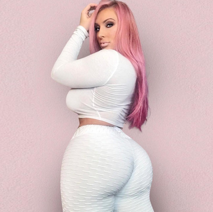 Booty Lifting Scrunch Leggings Anti-Cellulite High-Waist Tights