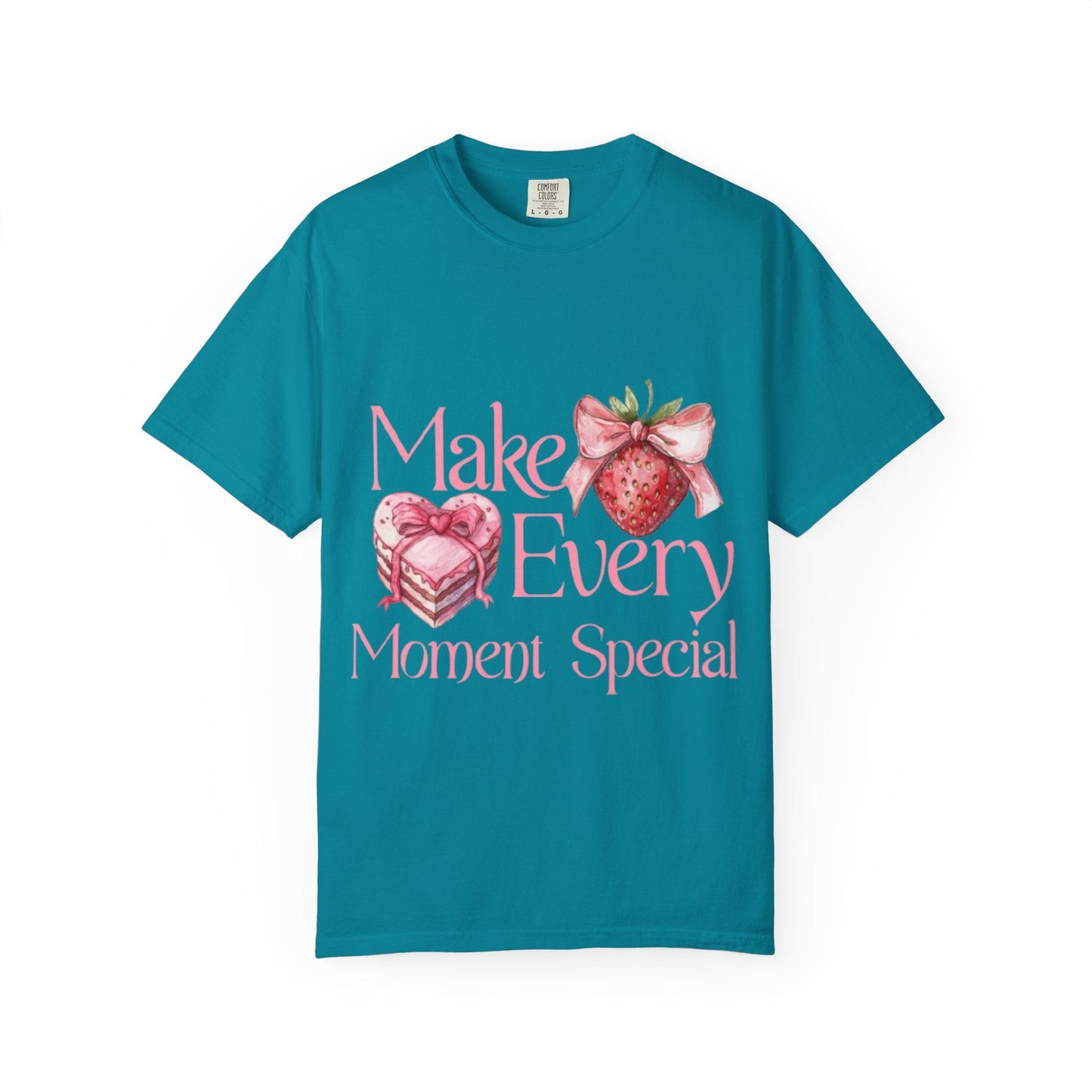 Strawberry Heart T-Shirt | Cute Design Gift for Love and Celebrations Printify