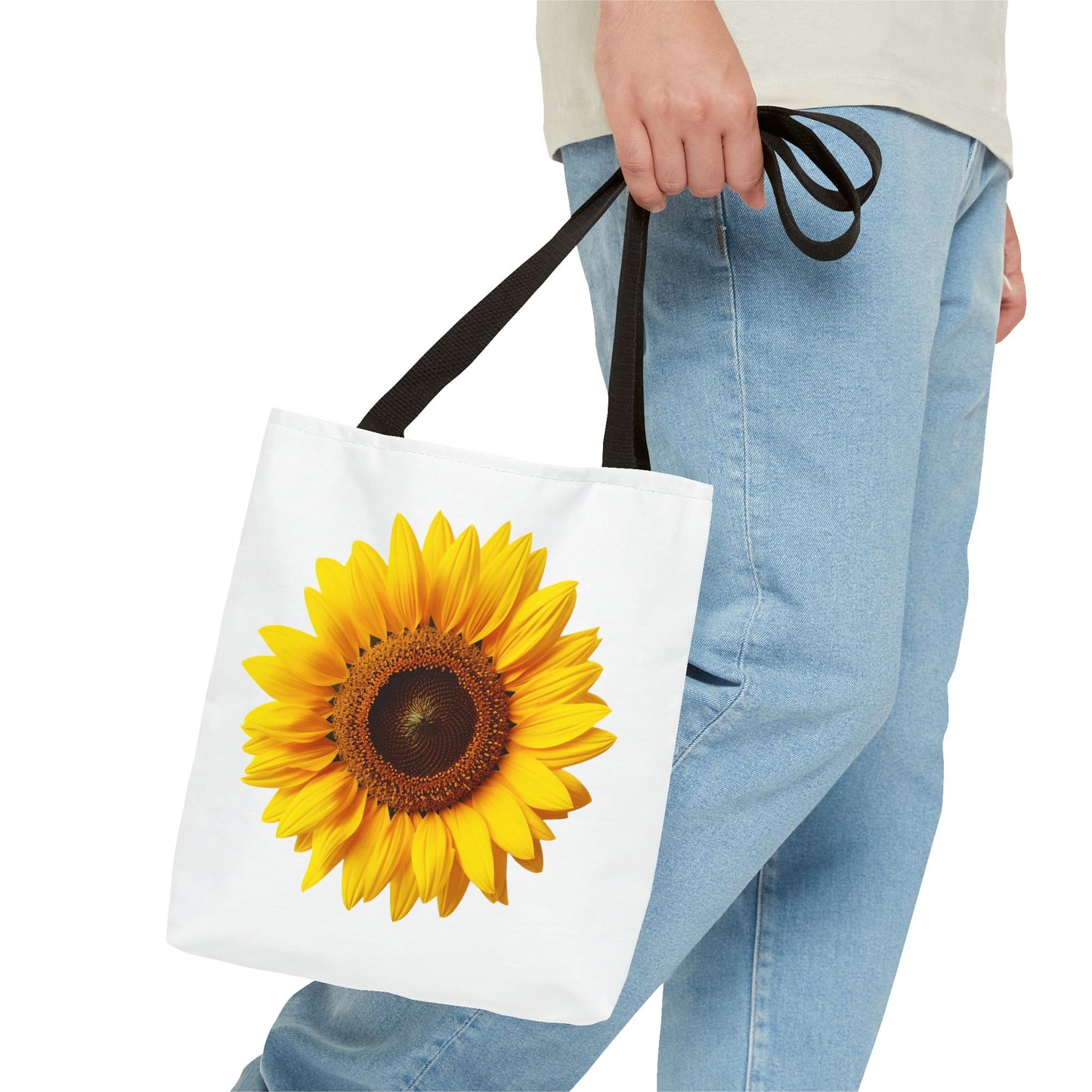 Sunflower Tote Bag - Vibrant Floral Shopping Bag for Nature Lovers