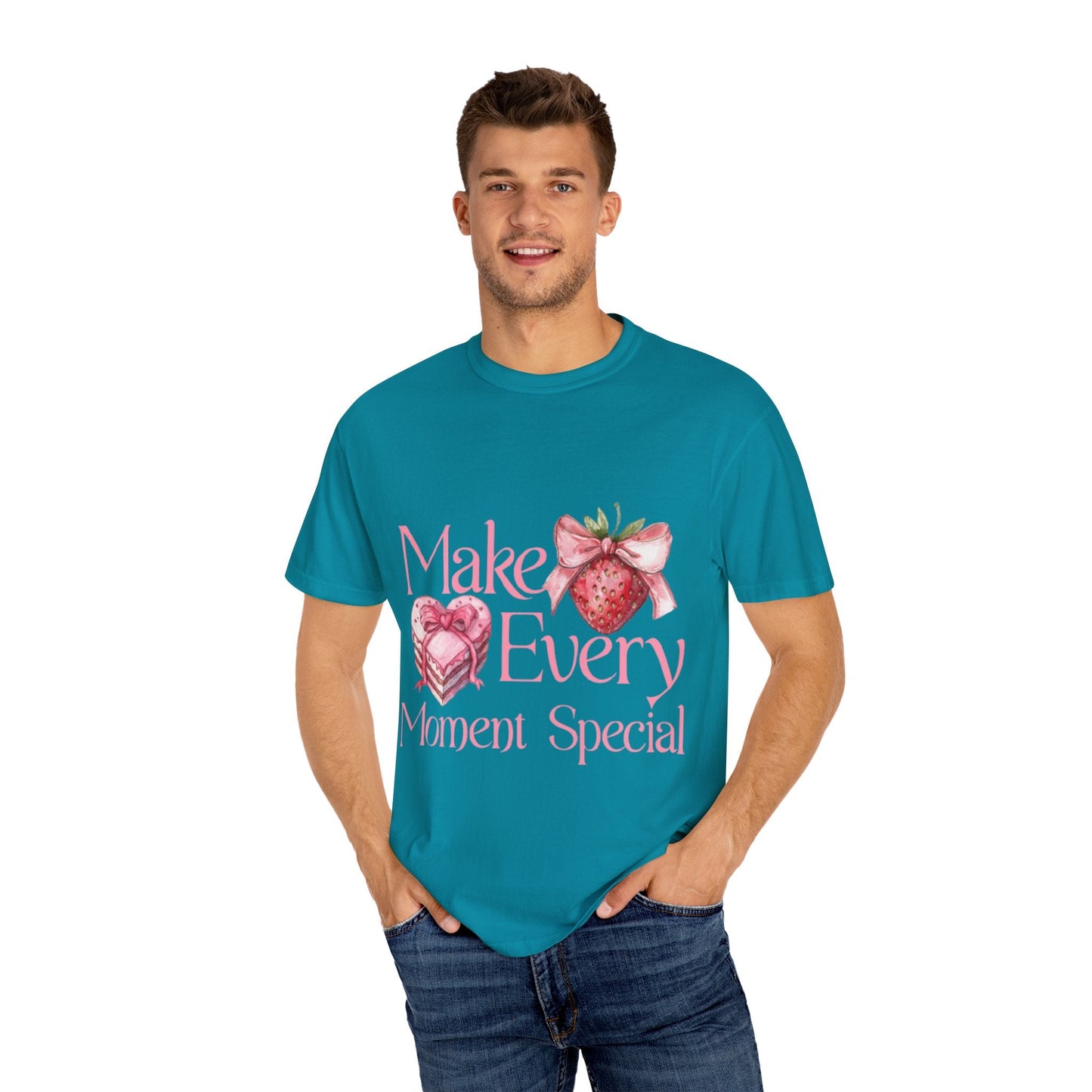Strawberry Heart T-Shirt | Cute Design Gift for Love and Celebrations Printify