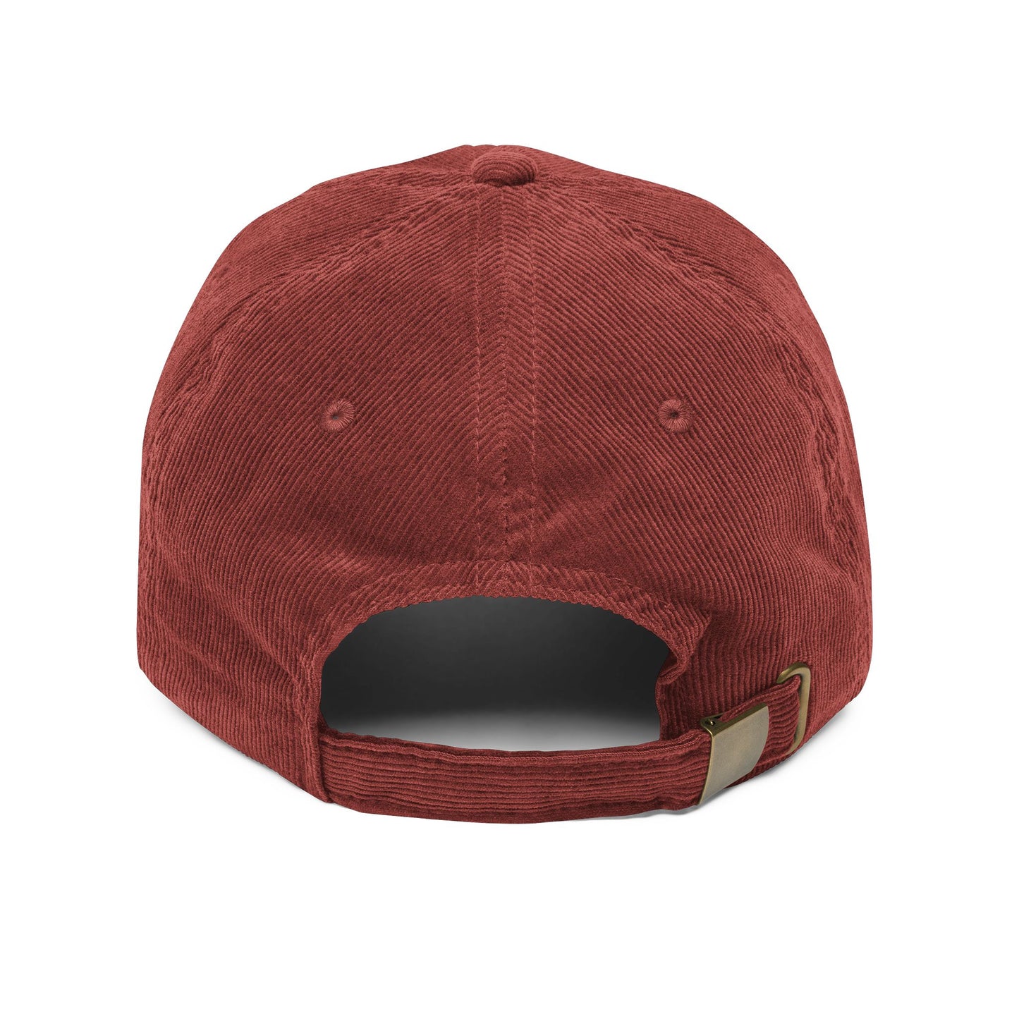 Cap - Vintage Corduroy Cap - Embroidered Casual Hat for Trendy Outfits