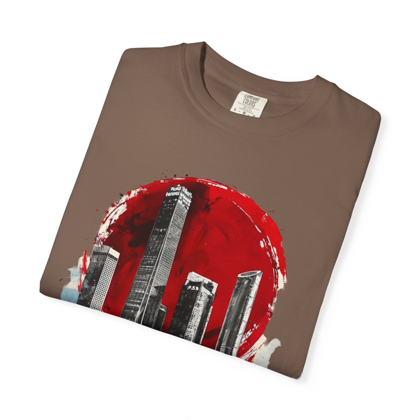 Los Angeles Skyline Unisex Garment-Dyed T-Shirt
