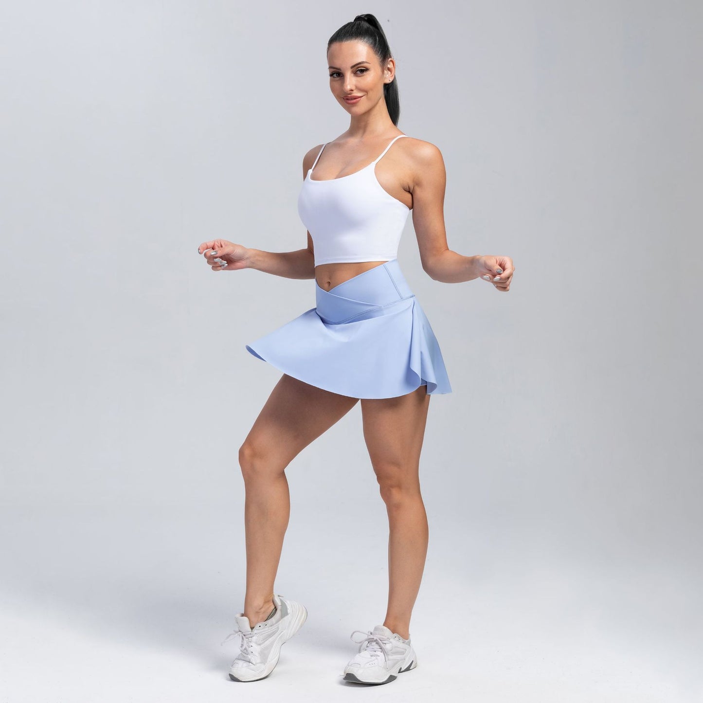 Women’s Moisture-Wicking Shorts SkirtBreathable Activewear Skort