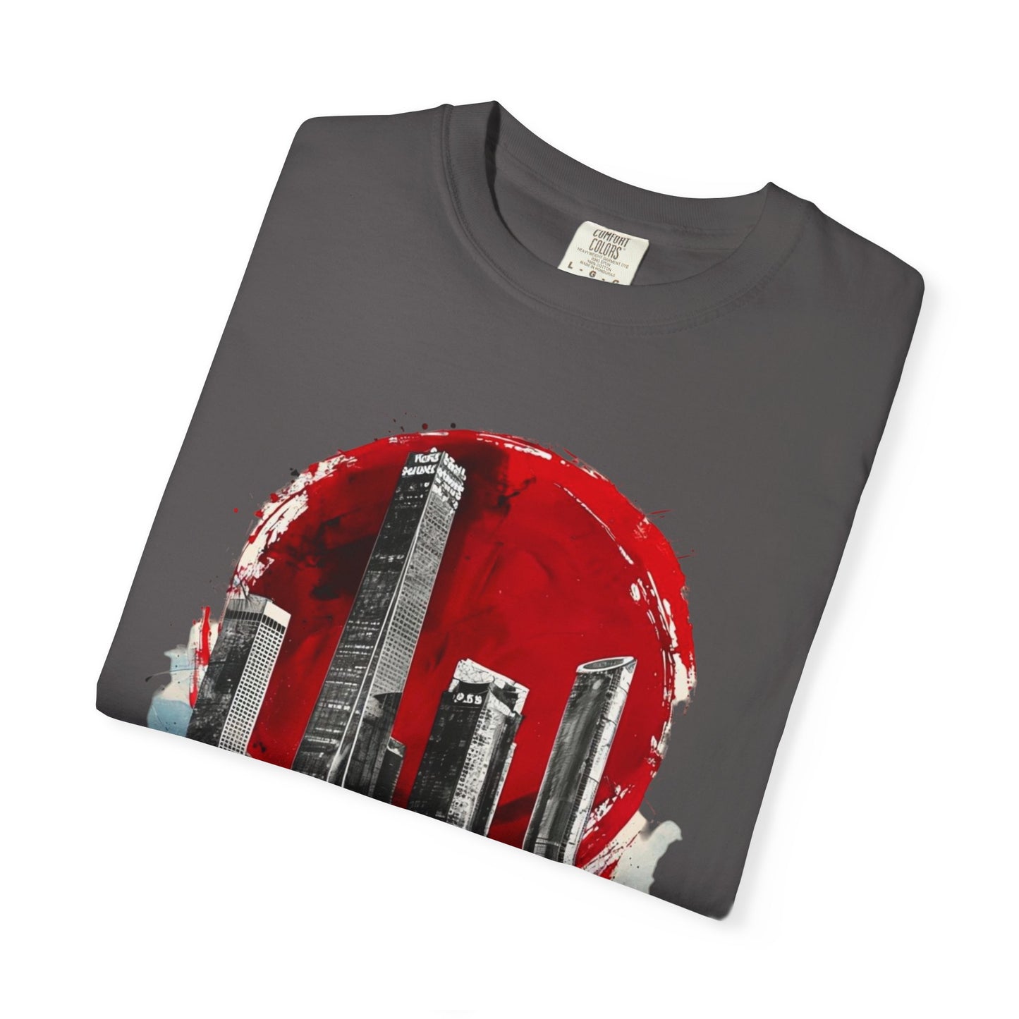 Los Angeles Skyline Unisex Garment-Dyed T-Shirt