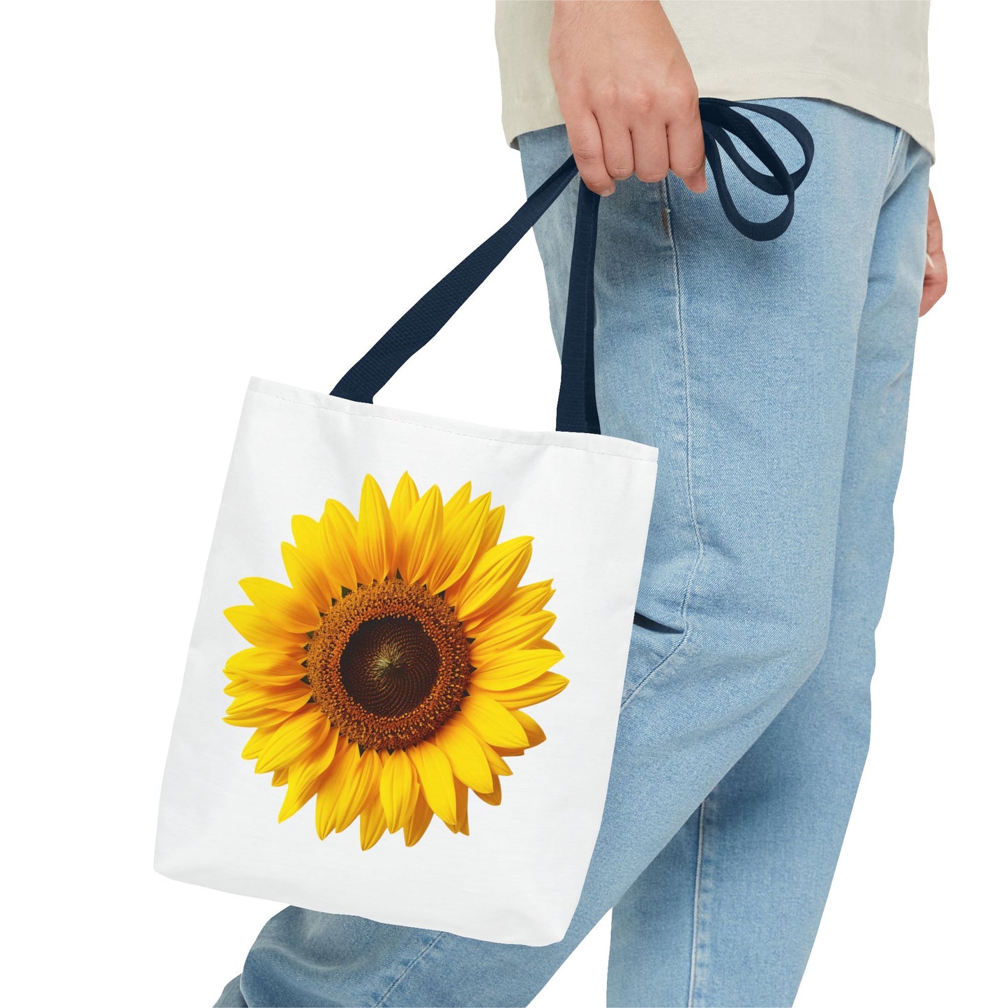 Sunflower Tote Bag - Vibrant Floral Shopping Bag for Nature Lovers