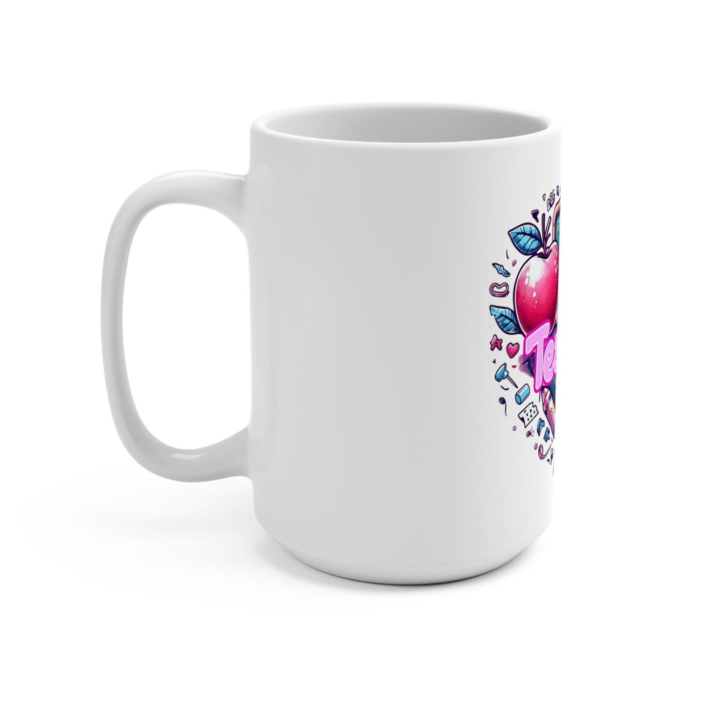 Cute Teacher Appreciation Mug | 15oz | Back to School Gift