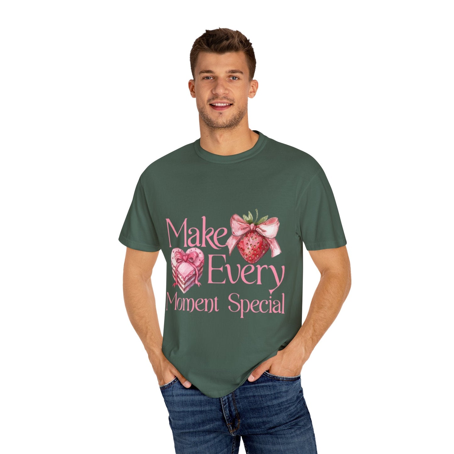 Strawberry Heart T-Shirt | Cute Design Gift for Love and Celebrations Printify