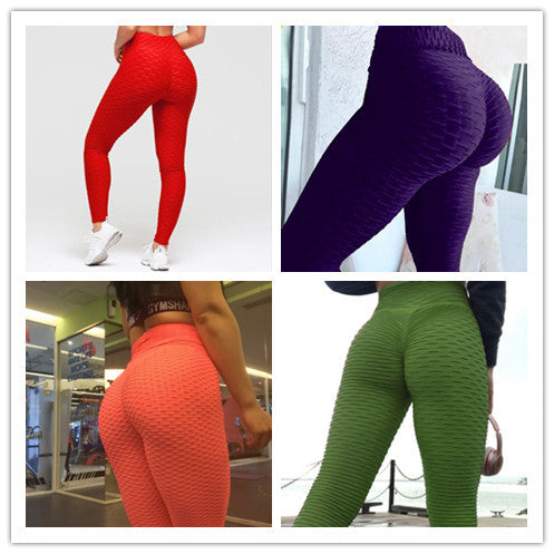 Booty Lifting Scrunch Leggings Anti-Cellulite High-Waist Tights
