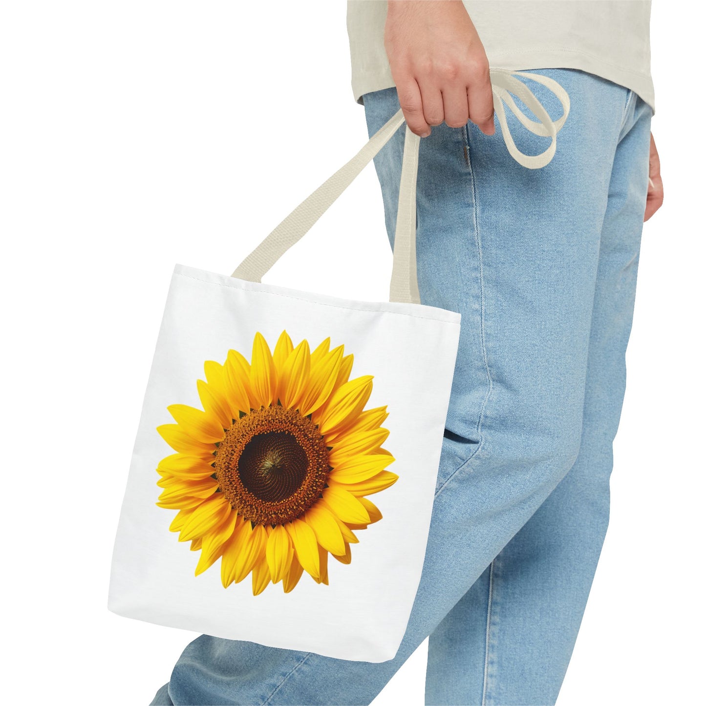 Sunflower Tote Bag - Vibrant Floral Shopping Bag for Nature Lovers