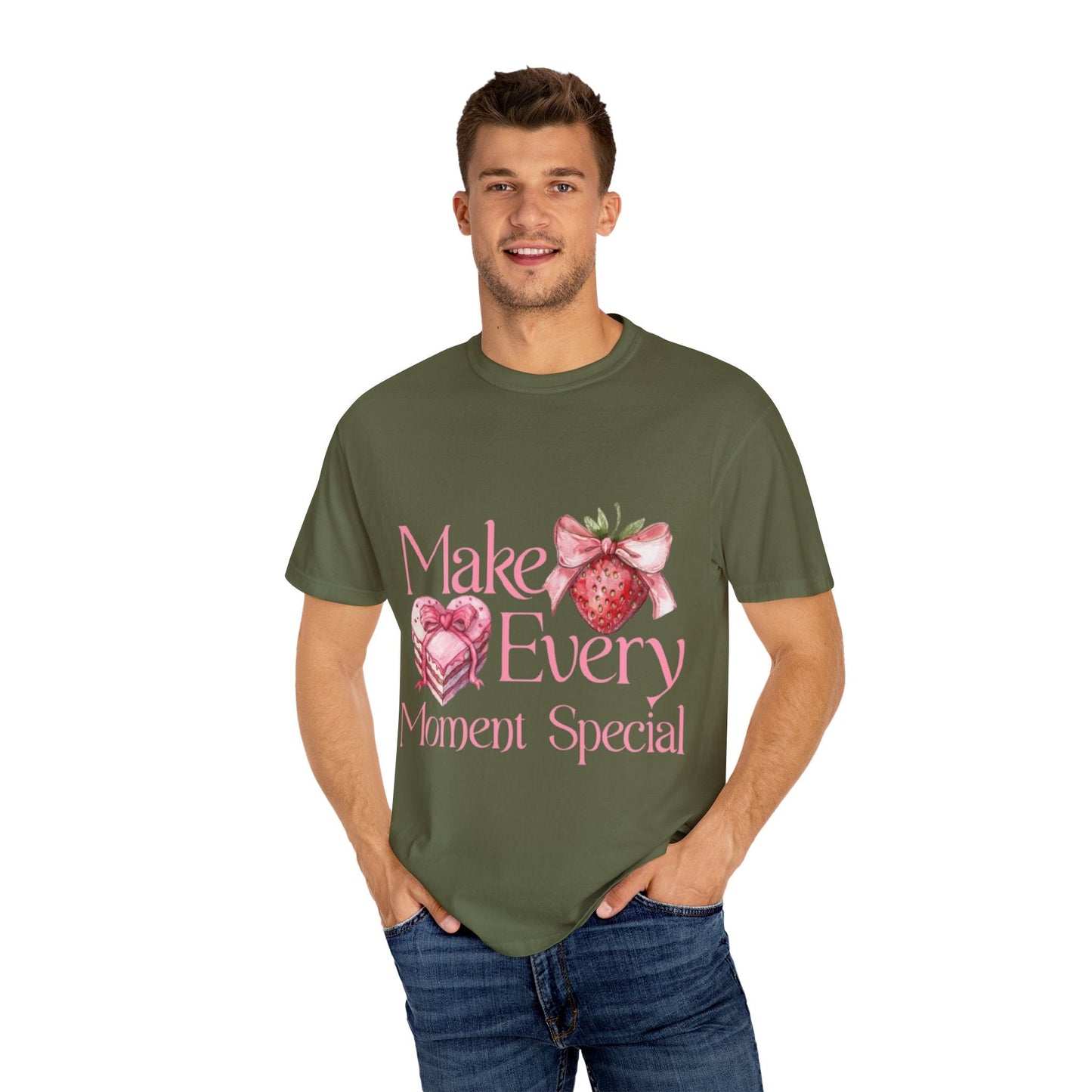 Strawberry Heart T-Shirt | Cute Design Gift for Love and Celebrations Printify