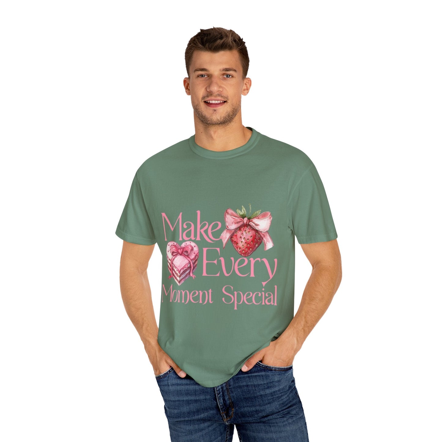 Strawberry Heart T-Shirt | Cute Design Gift for Love and Celebrations Printify