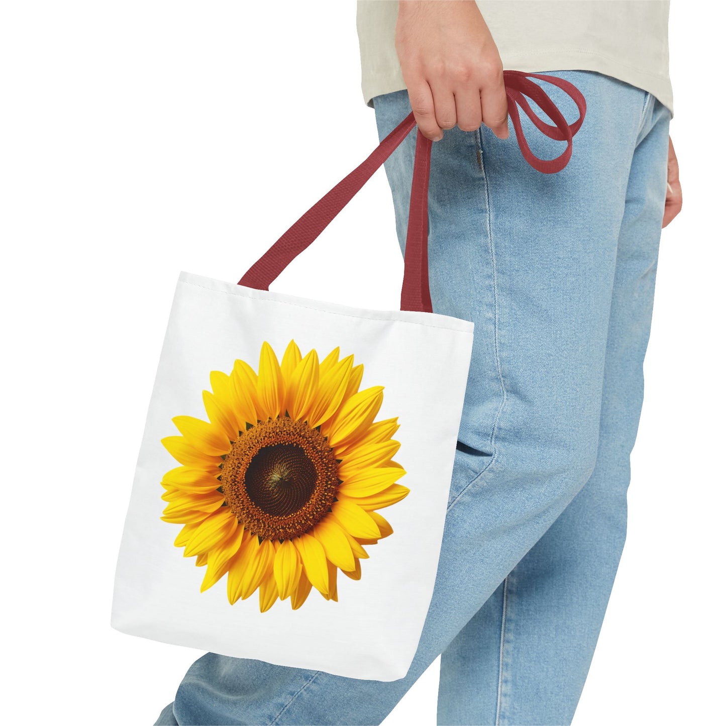 Sunflower Tote Bag - Vibrant Floral Shopping Bag for Nature Lovers