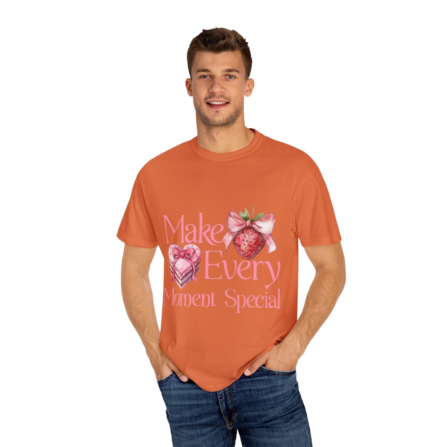 Strawberry Heart T-Shirt | Cute Design Gift for Love and Celebrations Printify