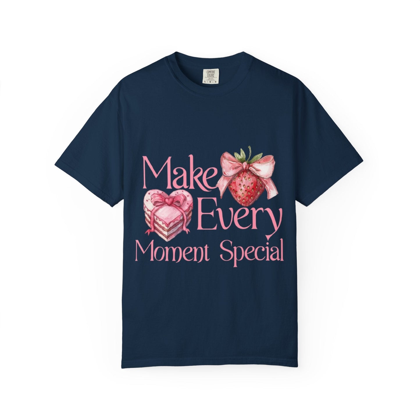 Strawberry Heart T-Shirt | Cute Design Gift for Love and Celebrations Printify