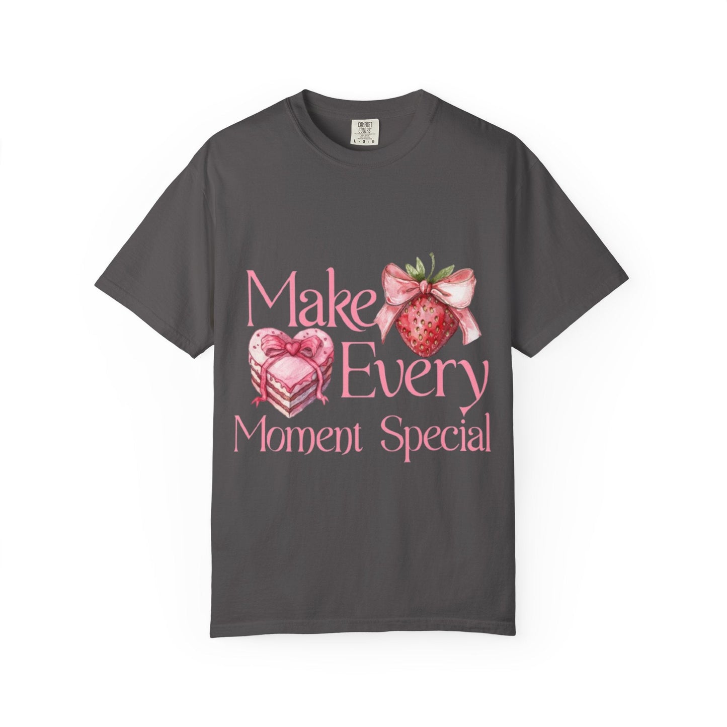 Strawberry Heart T-Shirt | Cute Design Gift for Love and Celebrations Printify