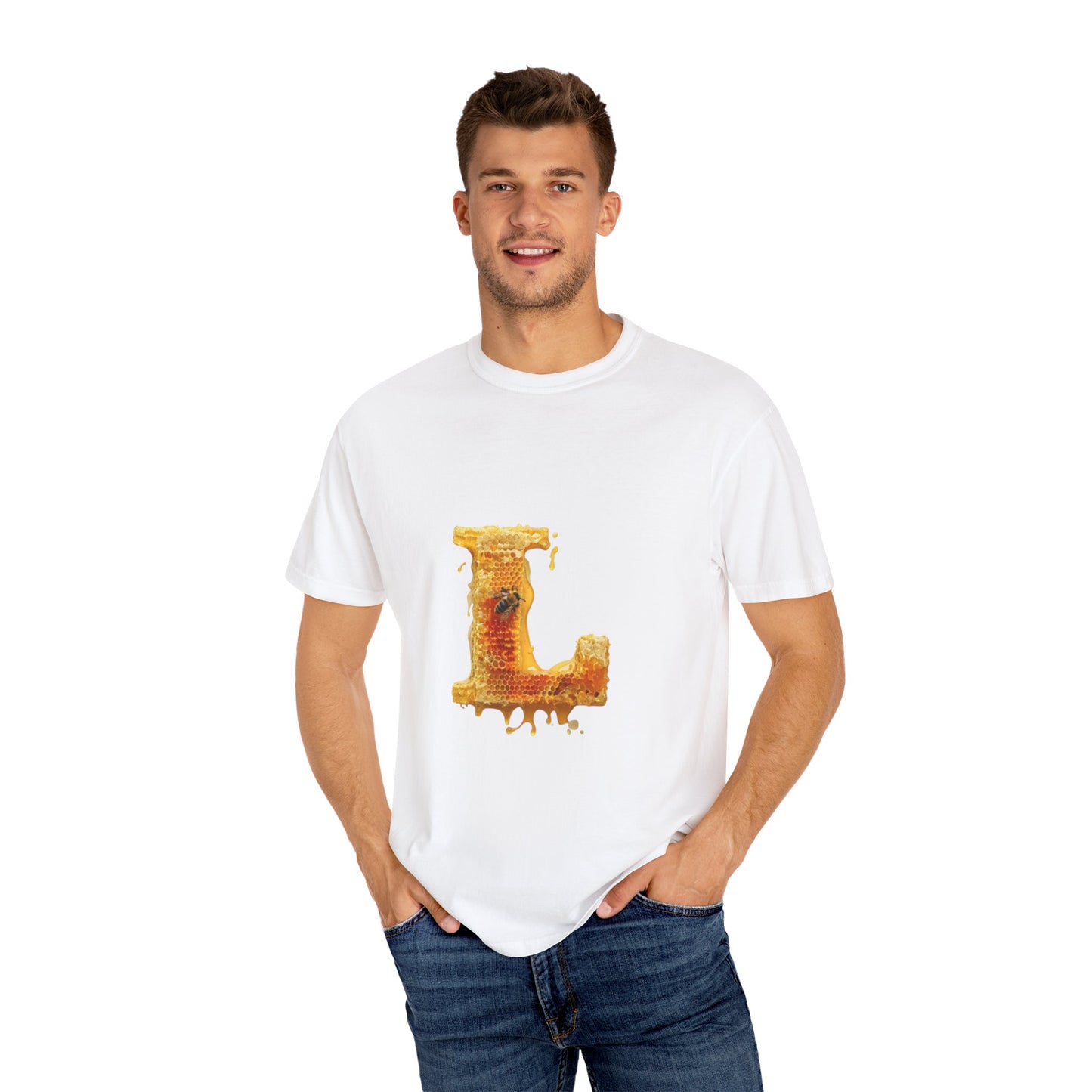 Sweet 'L' Honey Drip Unisex T-Shirt – Perfect Gift for Bee Lovers!