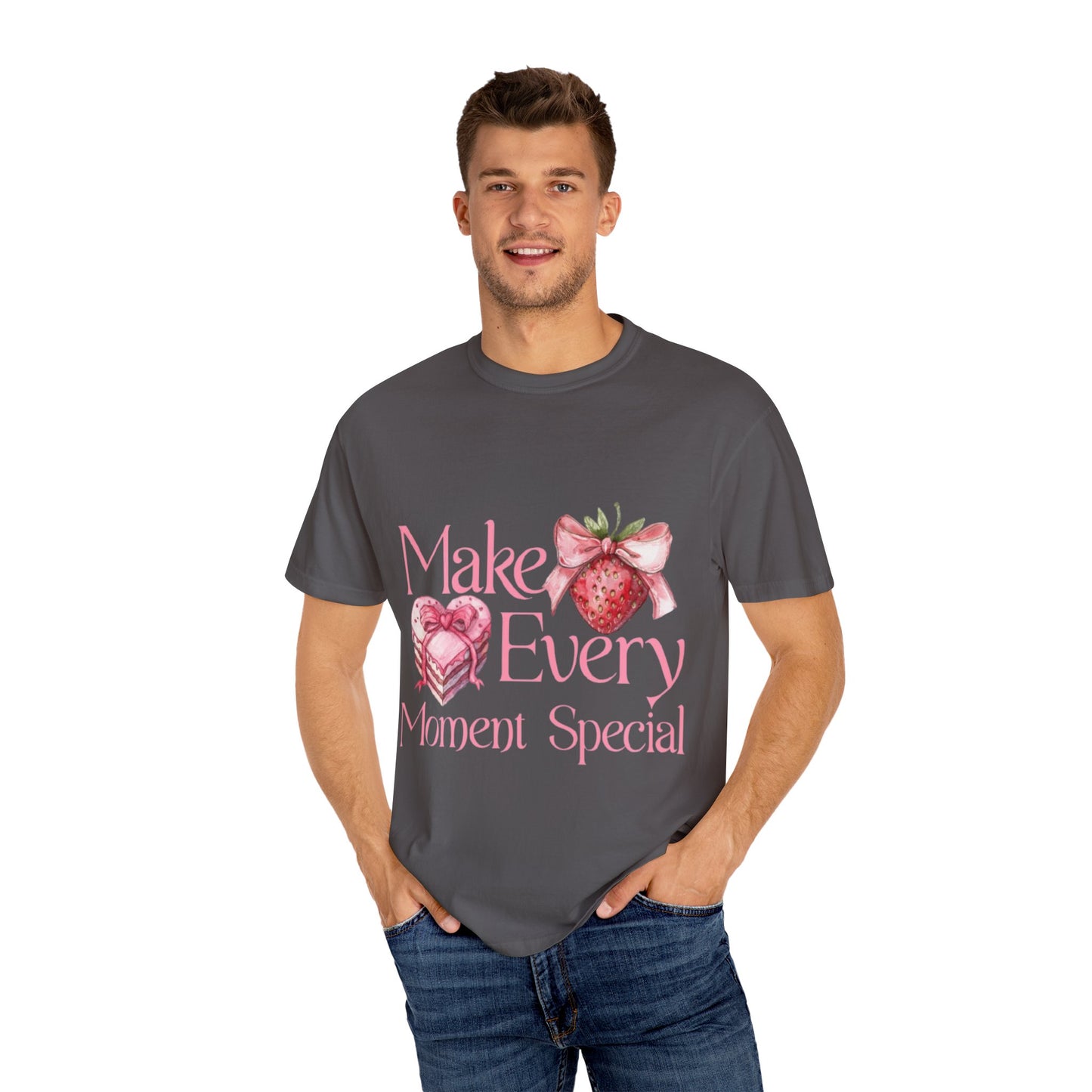 Strawberry Heart Unisex T-Shirt | Cute Design Gift for Love and Celebrations