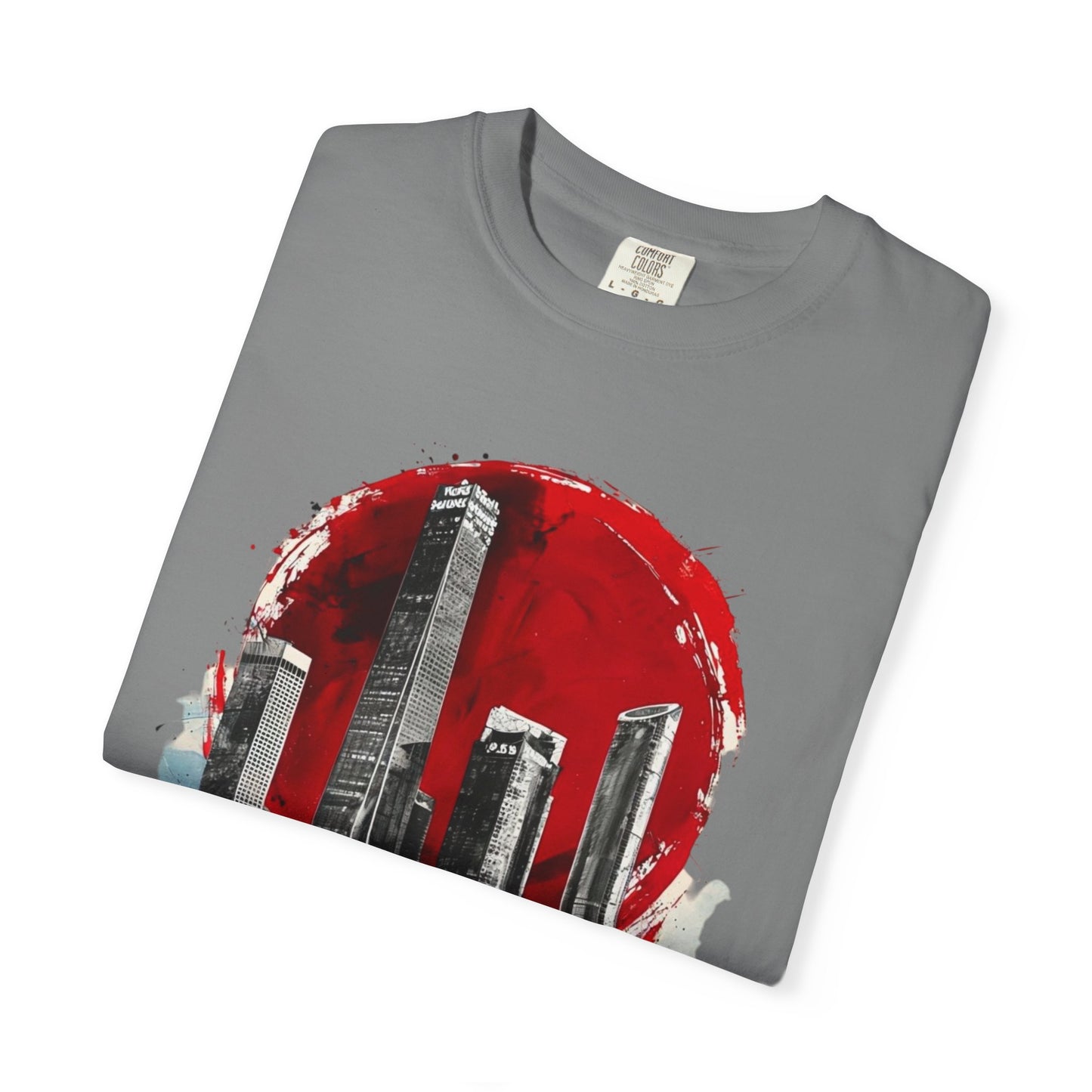 Los Angeles Skyline Unisex Garment-Dyed T-Shirt