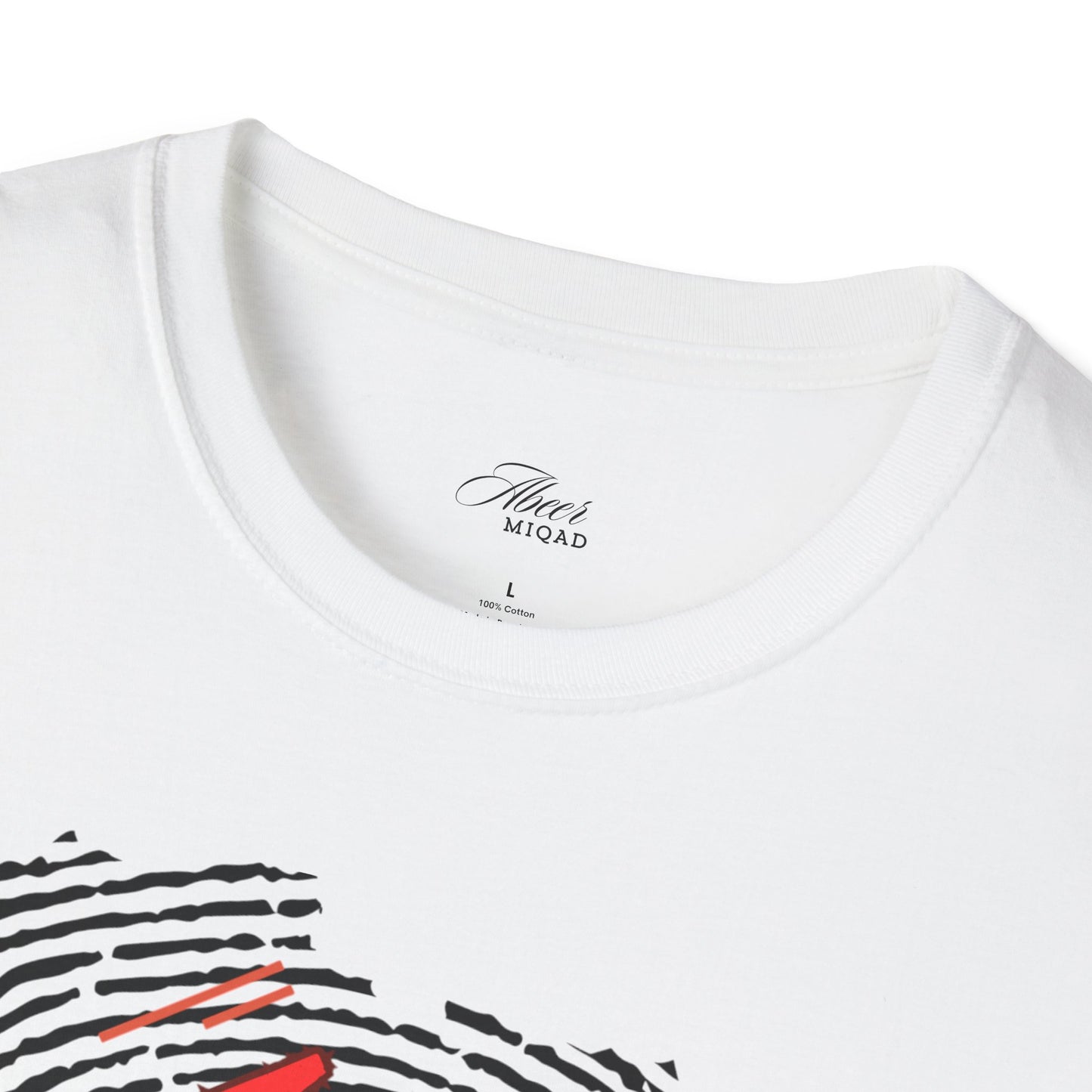 Motherland Fingerprint Unisex Softstyle T-Shirt - Celebrate Heritage and Unity