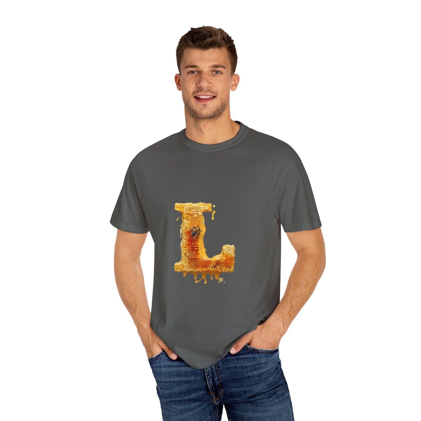 Sweet 'L' Honey Drip Unisex T-Shirt – Perfect Gift for Bee Lovers!