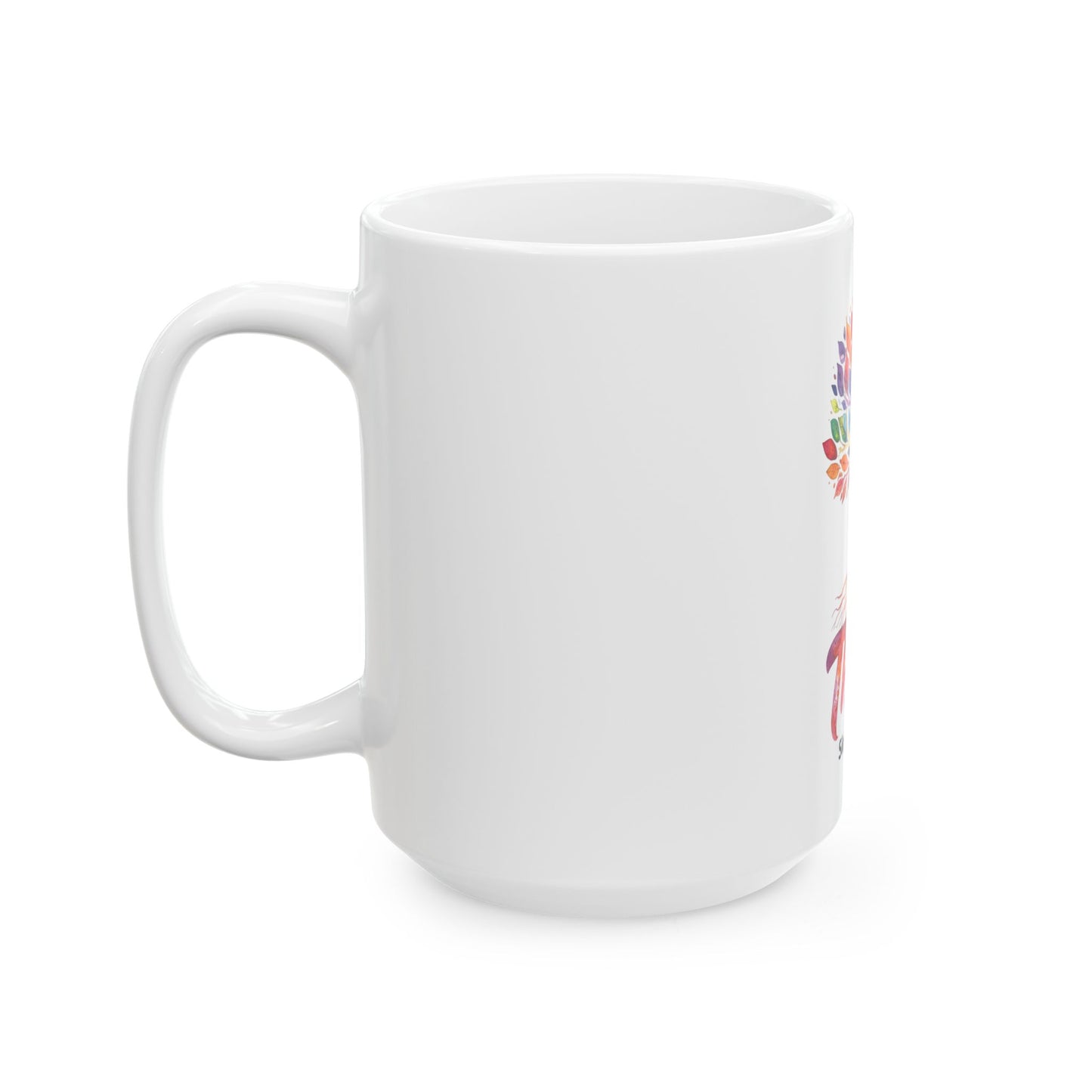 Inspirational Ceramic Mug for Single Moms - Thrive Design - 11oz & 15oz Options