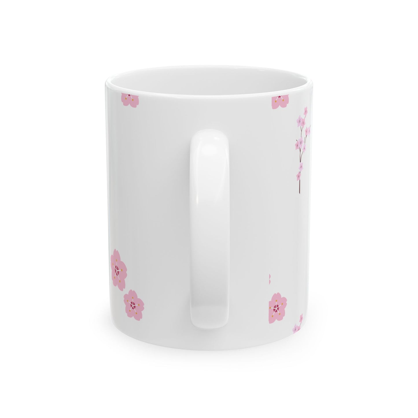 Cherry Blossom Ceramic Mug - Beautiful Floral Design for Tea and Coffee Lovers