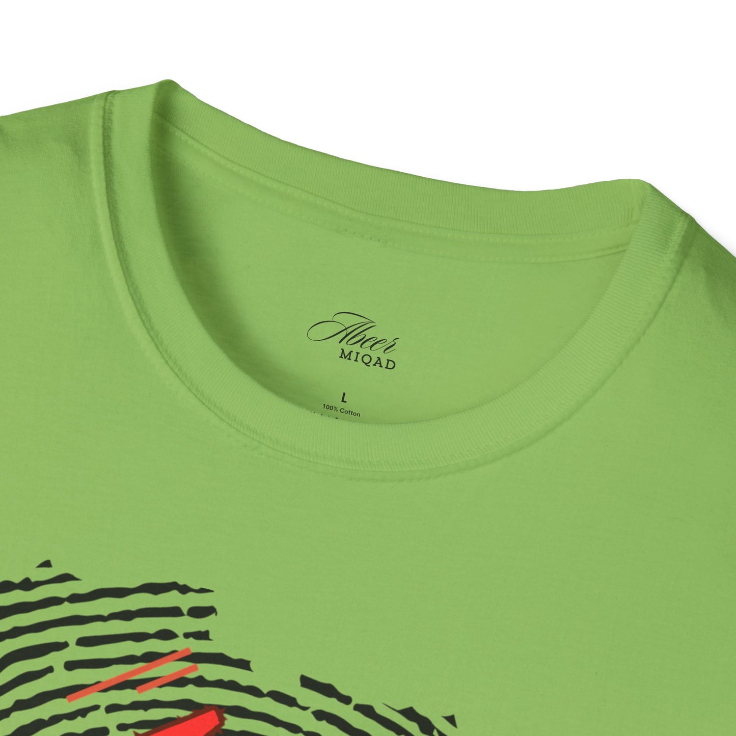 Motherland Fingerprint Unisex Softstyle T-Shirt - Celebrate Heritage and Unity