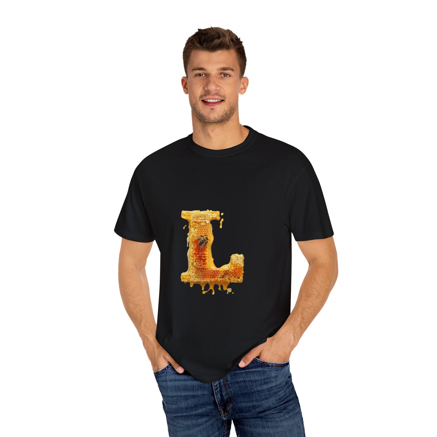 Sweet 'L' Honey Drip Unisex T-Shirt – Perfect Gift for Bee Lovers!