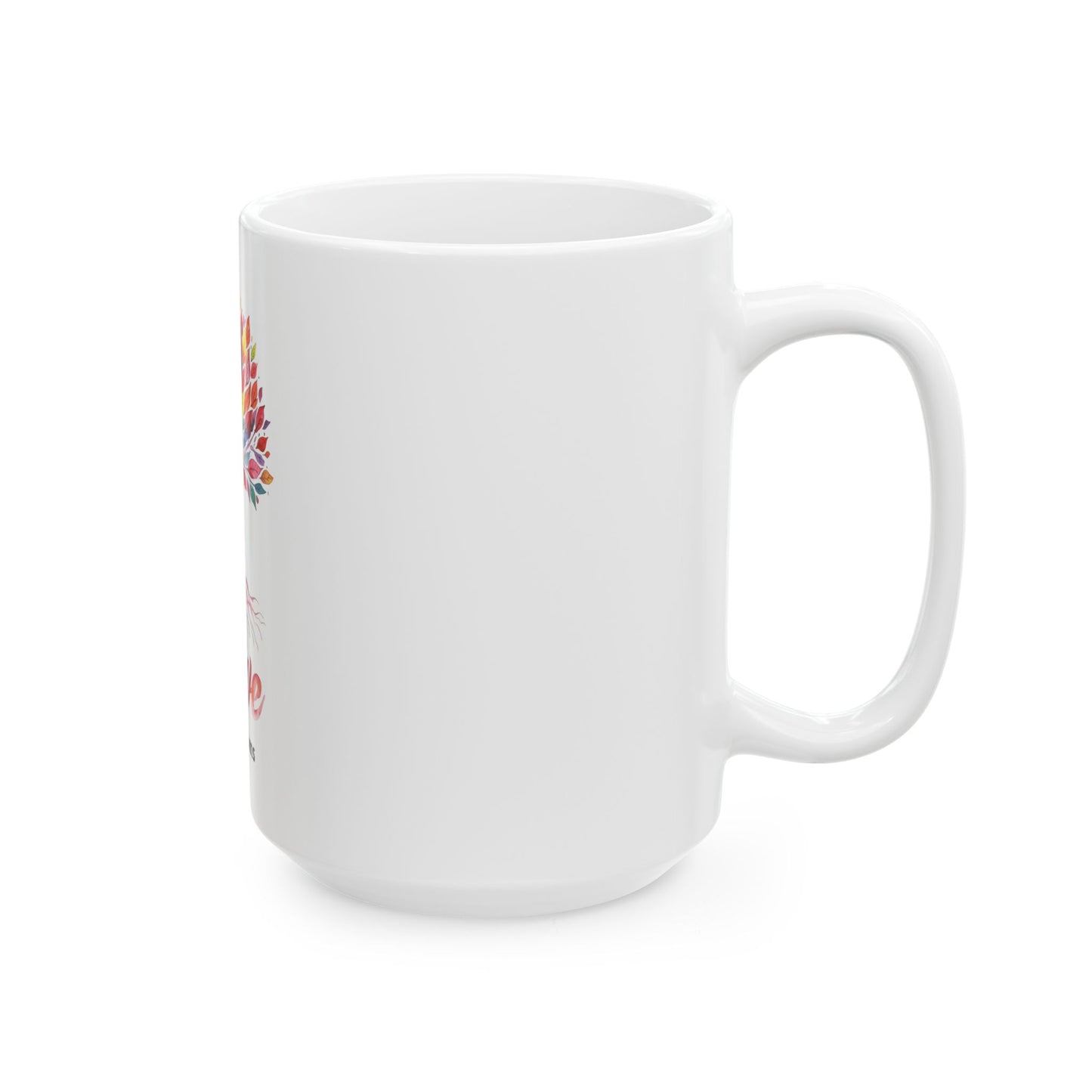 Inspirational Ceramic Mug for Single Moms - Thrive Design - 11oz & 15oz Options