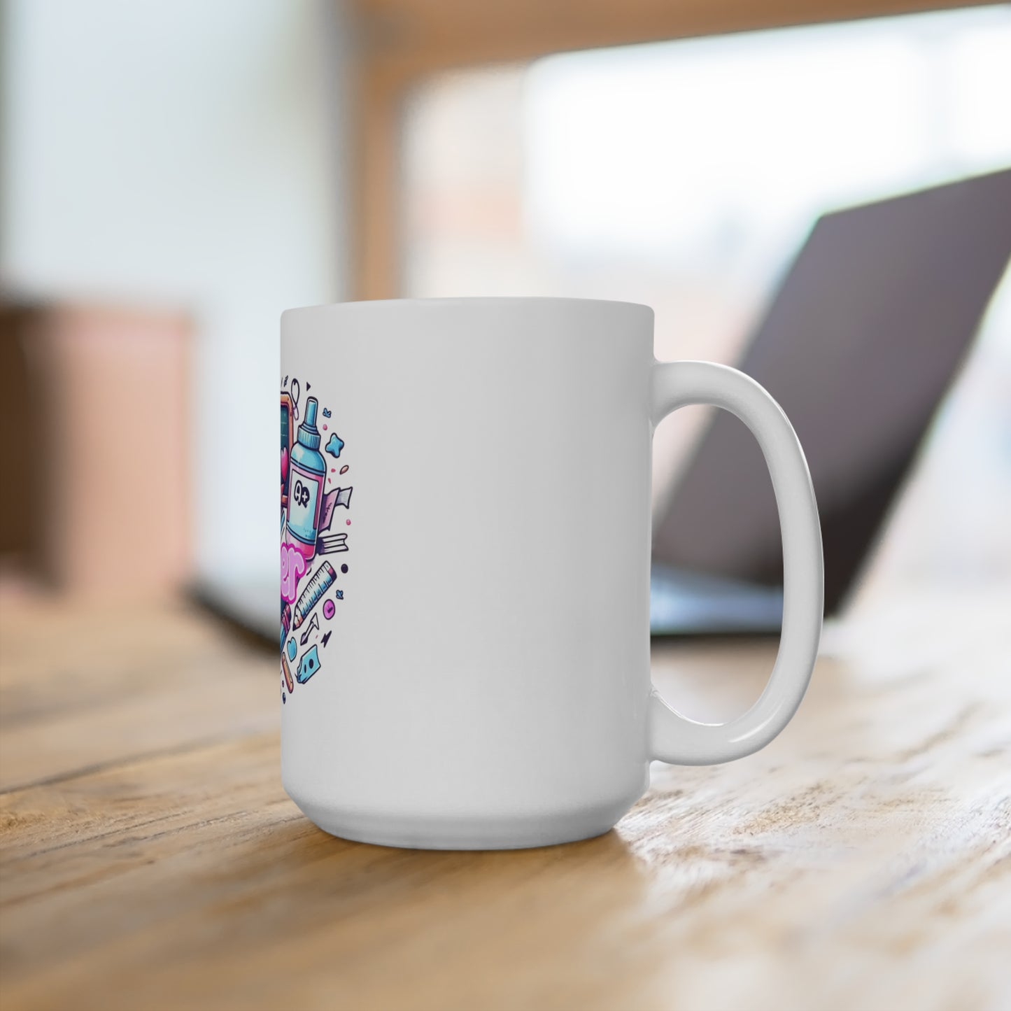 Cute Teacher Appreciation Mug | 15oz | Back to School Gift