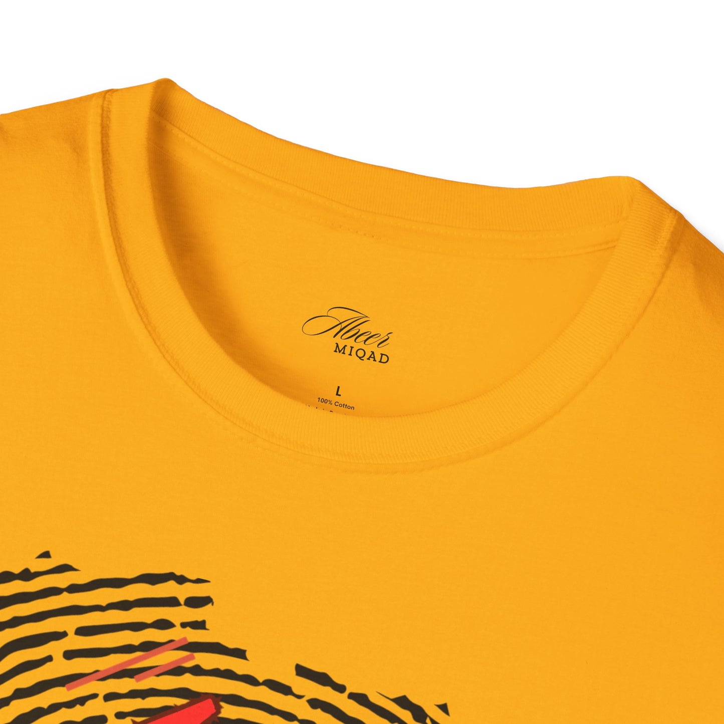 Motherland Fingerprint Unisex Softstyle T-Shirt - Celebrate Heritage and Unity