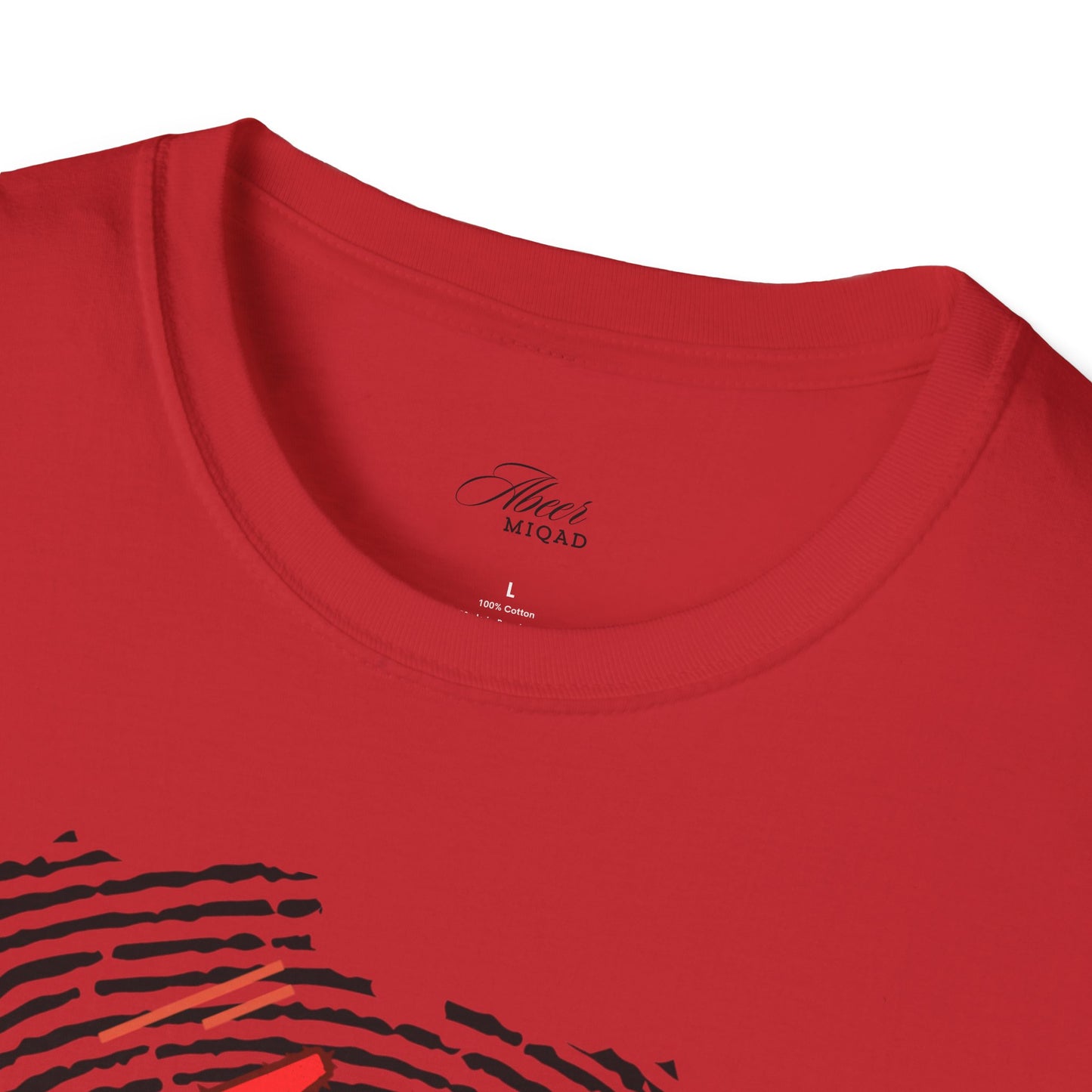 Motherland Fingerprint Unisex Softstyle T-Shirt - Celebrate Heritage and Unity