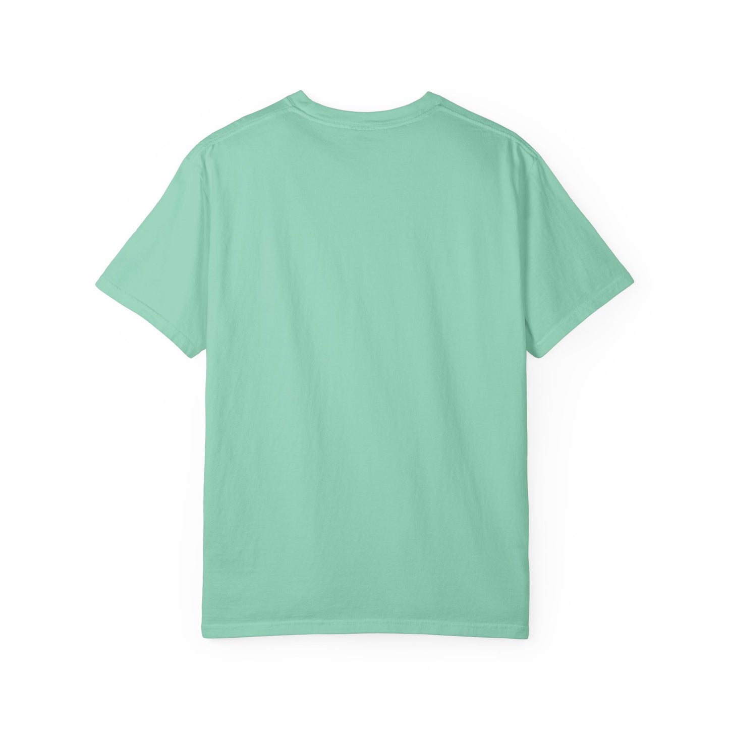 Garment-Dyed Unisex T-Shirt with Japanese Temple Design - Perfect for Cultural Enthusiasts