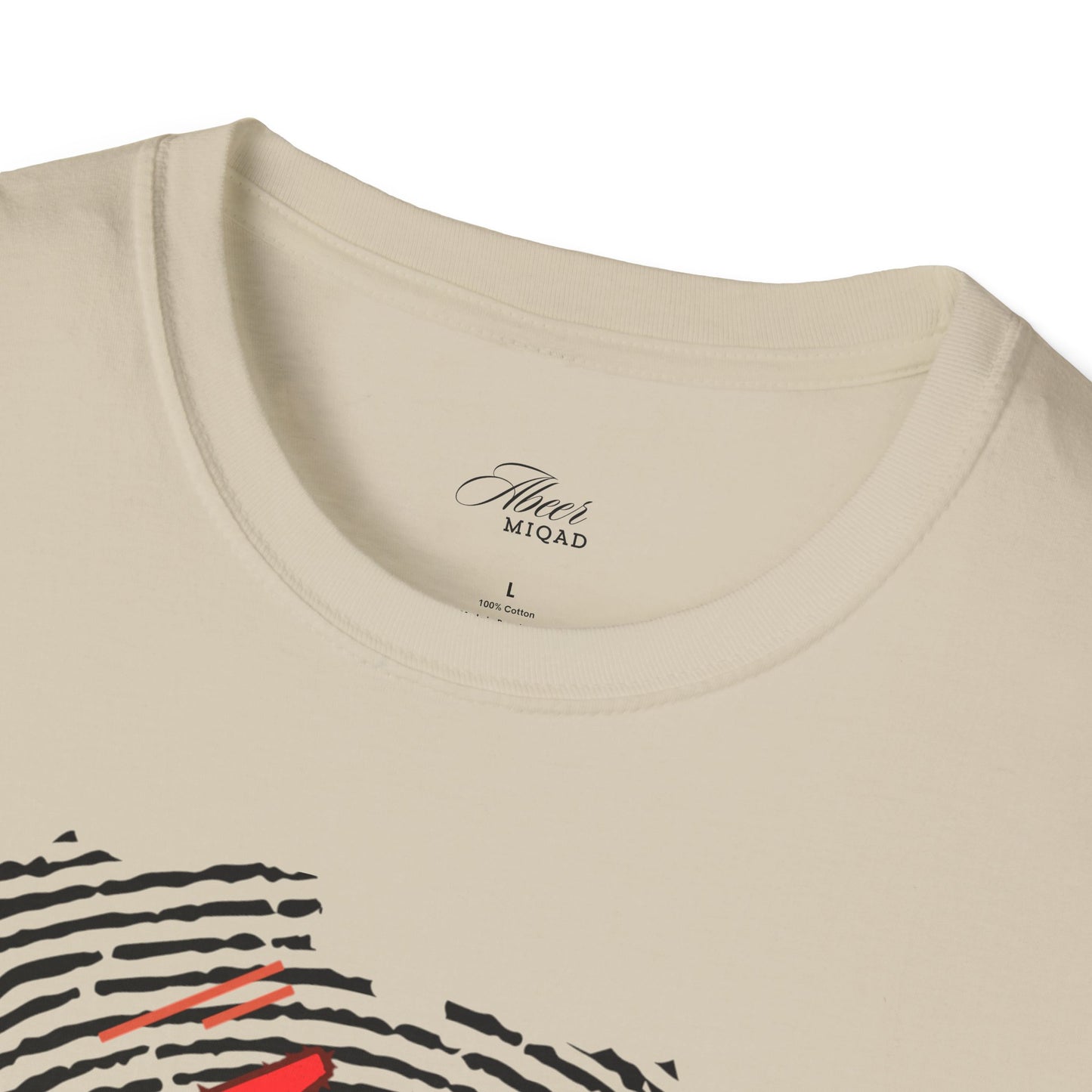 Motherland Fingerprint Unisex Softstyle T-Shirt - Celebrate Heritage and Unity