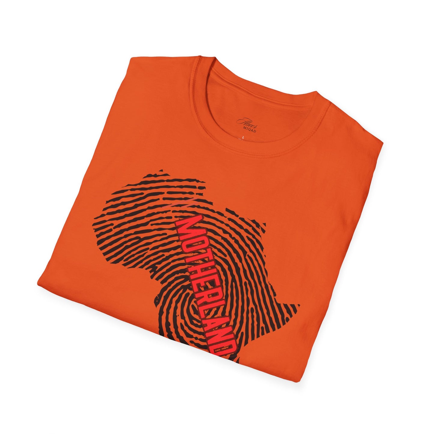 Motherland Fingerprint Unisex Softstyle T-Shirt - Celebrate Heritage and Unity